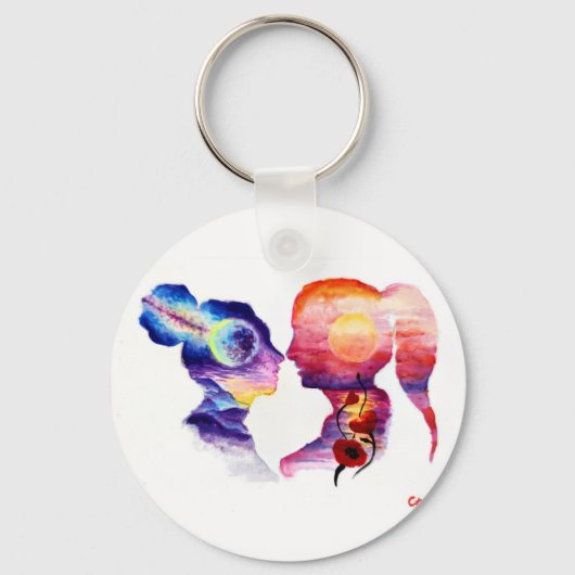 Lovers dromen sleutelhanger (Voorkant)