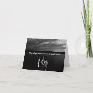 Lovers Eternal Flame Soulmate Love You Card Kaart