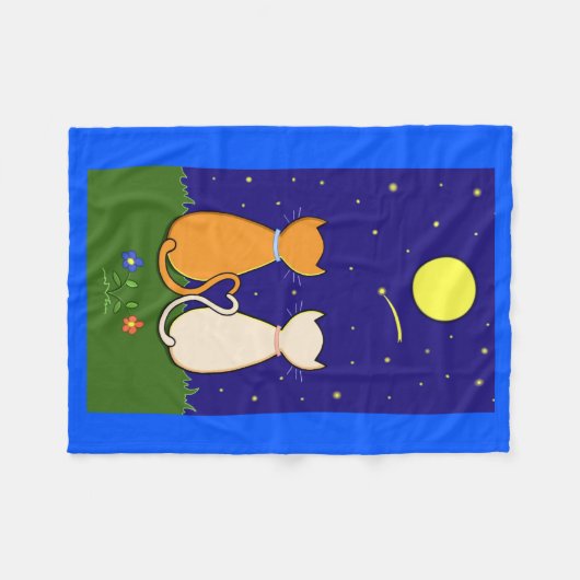 Lovers Fleece Deken (Voorkant (Horizontaal))