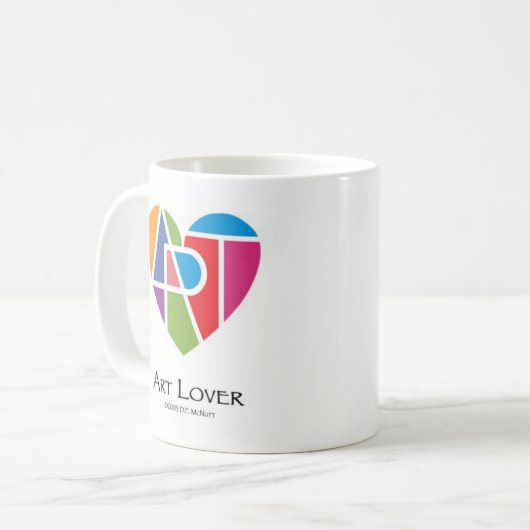 Lover's Heart® Art Lover's Heart Mok (Voorkant links)