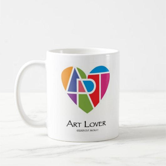 Lover's Heart® Art Lover's Heart Mok (Links)