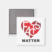 Lover's Heart® Feiten Matter Magnet (Voorkant / Achterkant)
