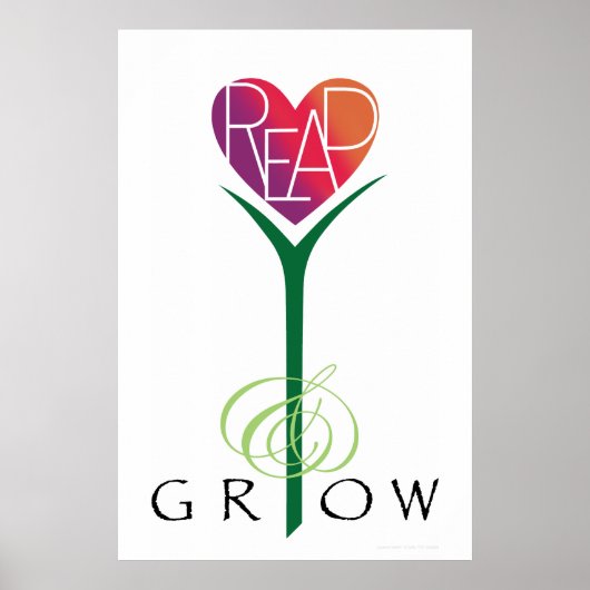 Lover's Heart® Lees & Grow Poster (Voorkant)
