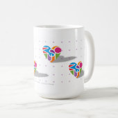 Lover's Heart® Muziek Mok (Voorkant rechts)