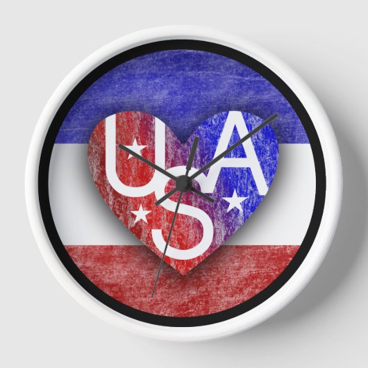 Lover's Heart® U.S.A. Lover's Clock (Voorkant)