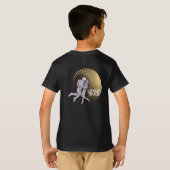 Lovers in de ruimte t-shirt (Achterkant volledig)