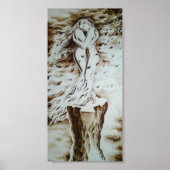 Lovers in de wind poster (Voorkant)