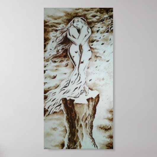 Lovers in de wind poster (Voorkant)