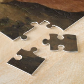 Lovers in een landschap (Romantic Couple) Legpuzzel (Zijkant)