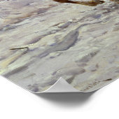 Lovers in een slee poster (Hoek)