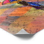 Lovers in Italië Waterverf Poster Print (Hoek)