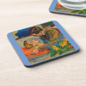 Lovers in Love Bier Onderzetter (Linkerzijde)
