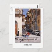 Lovers in Santa Croce Briefkaart (Voorkant / Achterkant)