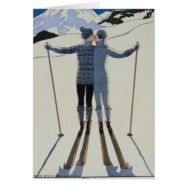 <Lovers in the Snow>van Georges Barbier (Voorkant)