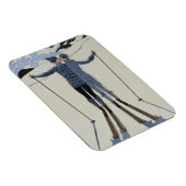 <Lovers in the Snow>van Georges Barbier Magneet (Rechterzijde)