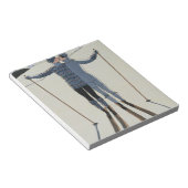 <Lovers in the Snow>van Georges Barbier Notitieblok (Schuin)