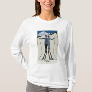 <Lovers in the Snow>van Georges Barbier T-shirt