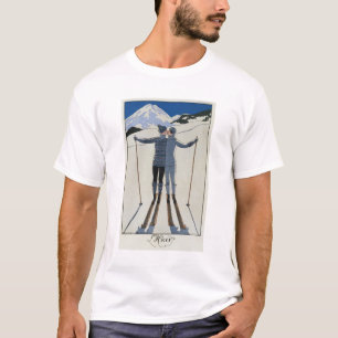 <Lovers in the Snow>van Georges Barbier T-shirt