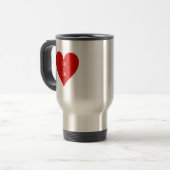 Lover's Initialen Travel Mugs Reisbeker (Voorkant links)