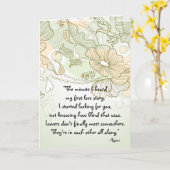 Lovers Kaart (Gele Bloem)