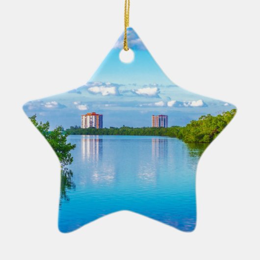Lovers Key Beach State Park Keramisch Ornament (Voorkant)