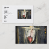 Lovers Kiss2 Visitekaartje (Voorkant / Achterkant)