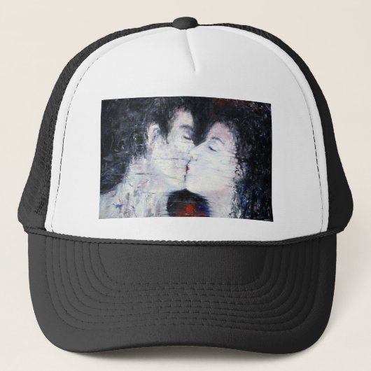 Lovers Kiss Trucker Pet (Voorkant)