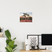 Lovers Knoll Zonsondergang in Sedona Poster (Thuiskantoor)
