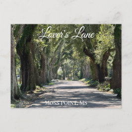 Lover's Lane, Moss Point, MS Briefkaart