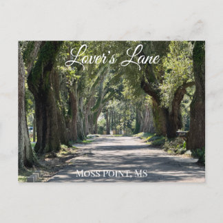 Lover's Lane, Moss Point, MS Briefkaart