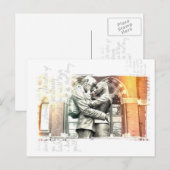 LOVERS "langeafstand" Briefkaart (Voorkant / Achterkant)