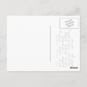 LOVERS "langeafstand" Briefkaart (Achterkant)