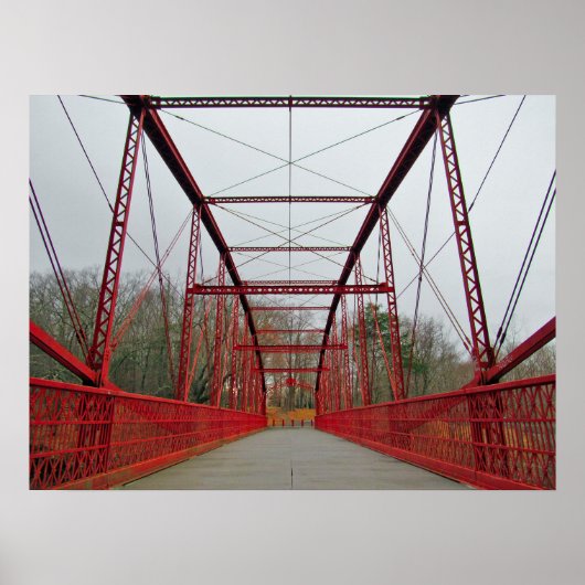 Lover's Leap Bridge Poster (Voorkant)