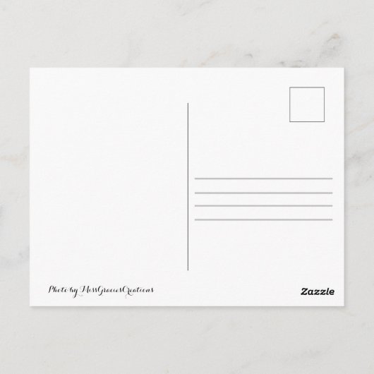 Lovers Leap Hannibal Missouri Simple Postcard Briefkaart (Achterkant)