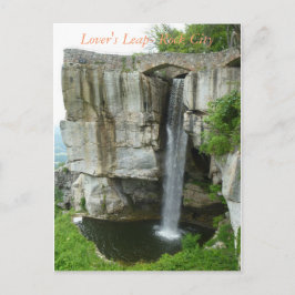 Lover's Leap in Rock City Briefkaart