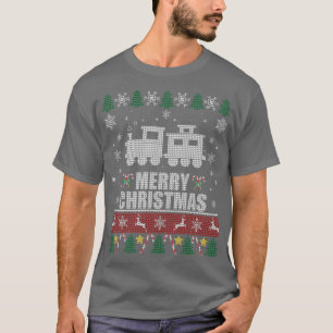 Lovers met een lomp-kerstabel  t-shirt
