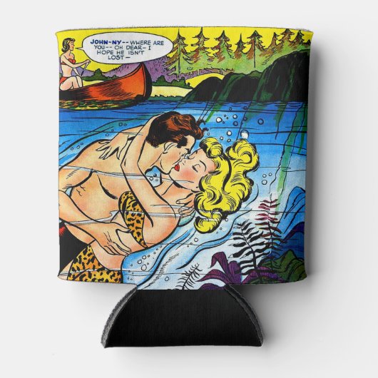Lovers Ocean Romance  Comics Blikjeskoeler (Voorkant)