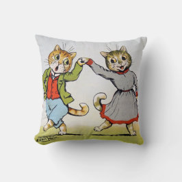 Lovers of cats, Louis Wain Kussen