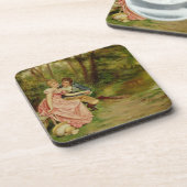 Lovers (olie op canvas) drankjes onderzetter (Linkerzijde)