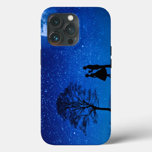 Lovers onder volle maan Case-Mate iPhone case (Achterkant)