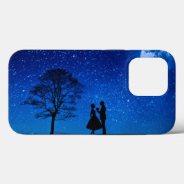 Lovers onder volle maan Case-Mate iPhone case