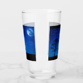 Lovers onder volle maan glas (Links)