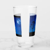 Lovers onder volle maan glas (Rechts)