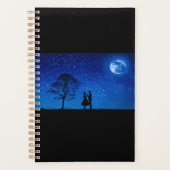 Lovers onder volle maan planner (Voorkant)