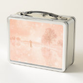 Lovers op een bevroren vijver (Achterkant)