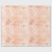 Lovers op een bevroren vijver cadeaupapier (Vlak)