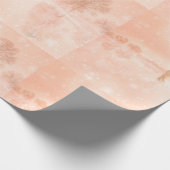 Lovers op een bevroren vijver cadeaupapier (Hoek)