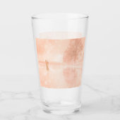 Lovers op een bevroren vijver glas (Voorkant)