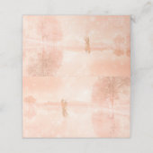 Lovers op een bevroren vijver plaatskaartje (Buitenkant ongevouwen)