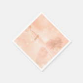 Lovers op een bevroren vijver servet (Hoek)